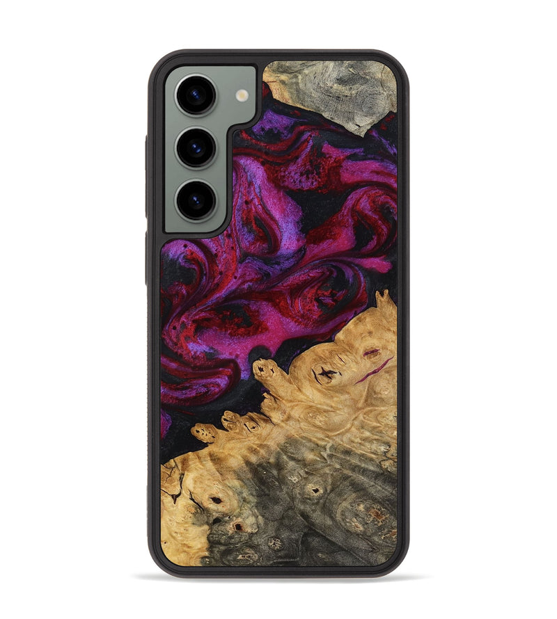 Galaxy S23 Plus Wood Phone Case - Adriel (Red, 798316)