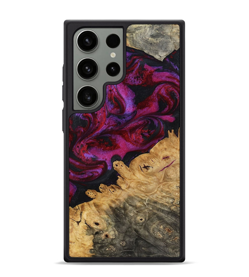 Galaxy S24 Ultra Wood Phone Case - Adriel (Red, 798316)