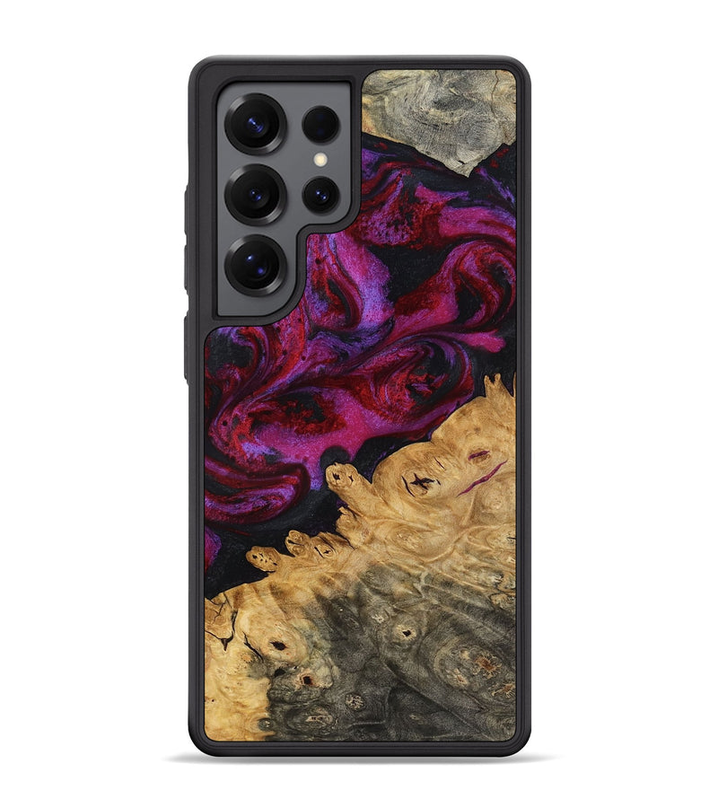 Galaxy S25 Ultra Wood Phone Case - Adriel (Red, 798316)