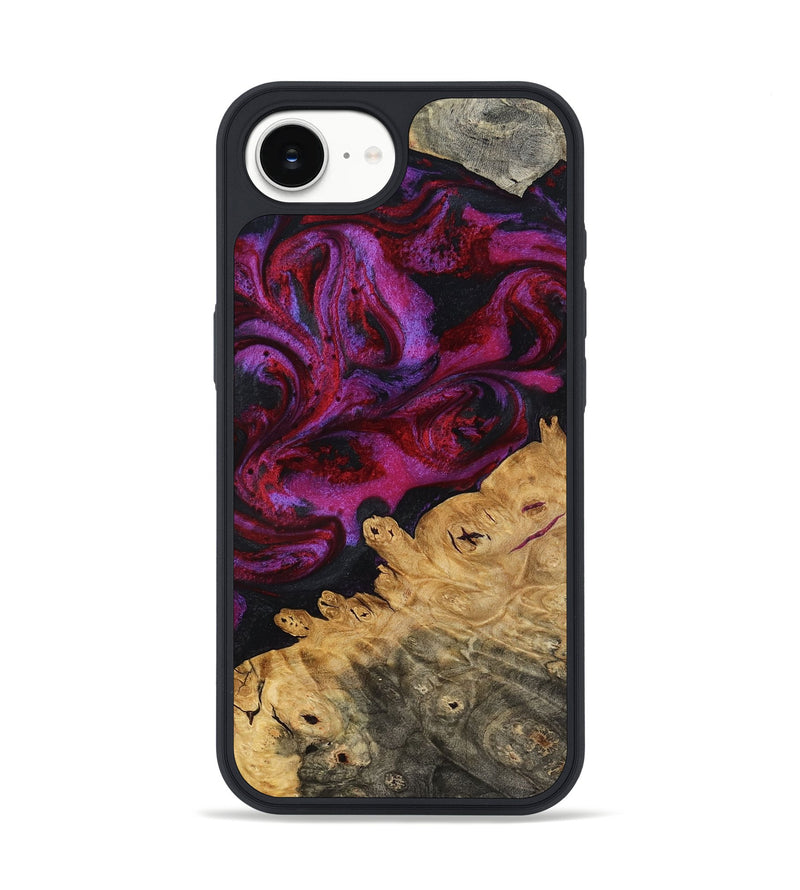 iPhone 16e Wood Phone Case - Adriel (Red, 798316)