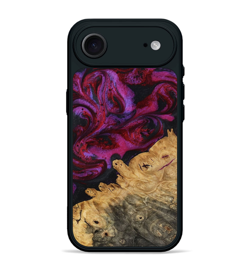 iPhone 17 Air Wood Phone Case - Adriel (Red, 798316)