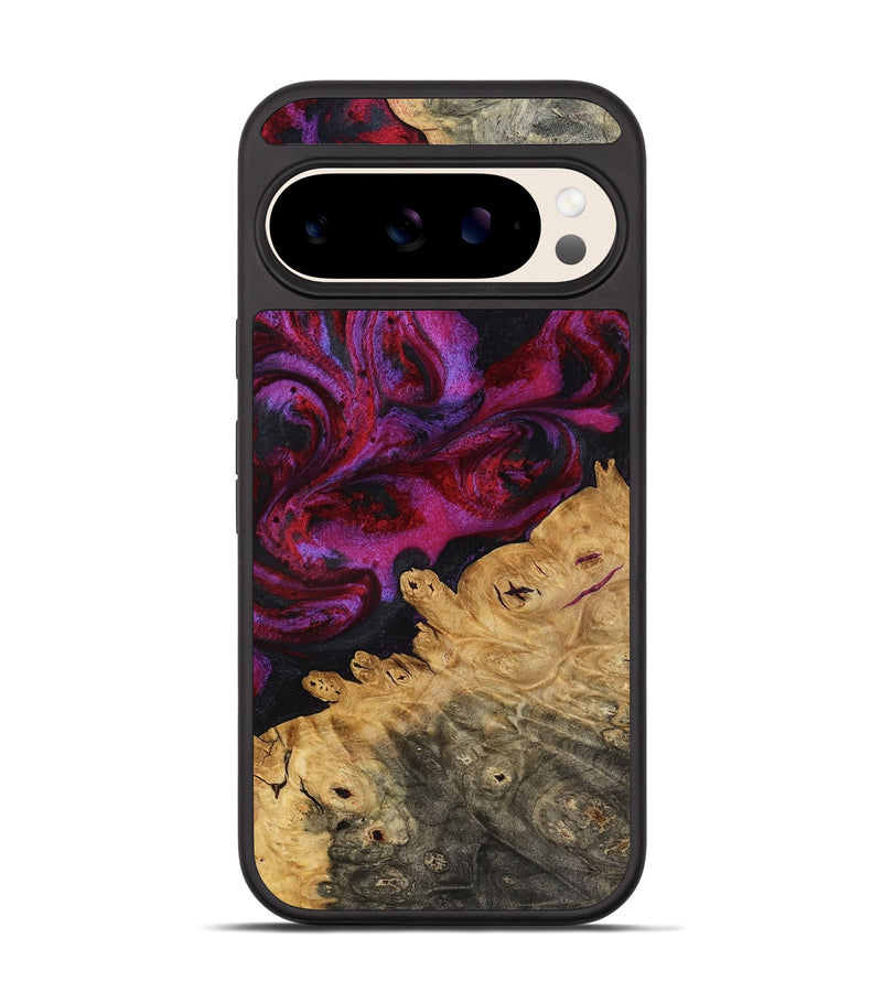 Pixel 10 Wood Phone Case - Adriel (Red, 798316)