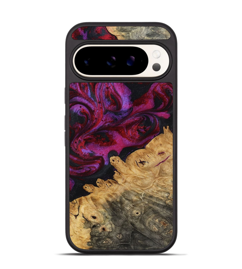 Pixel 9 Pro Wood Phone Case - Adriel (Red, 798316)
