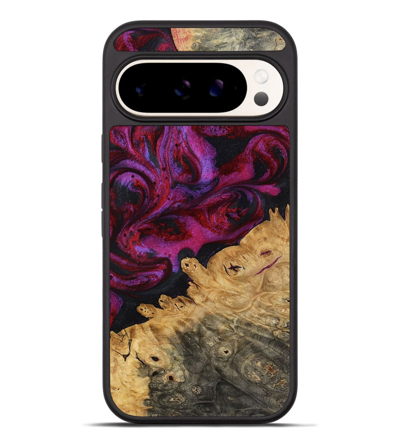 Pixel 9 Pro XL Wood Phone Case - Adriel (Red, 798316)