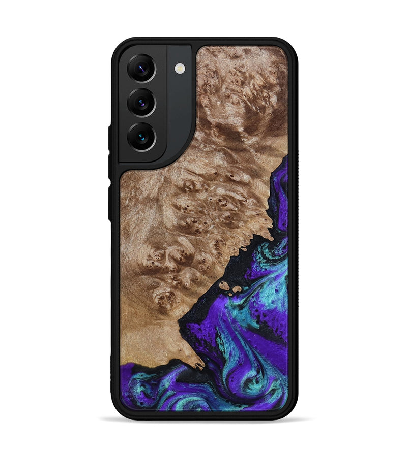 Galaxy S22 Plus Wood Phone Case - Kennedy (Purple, 798317)