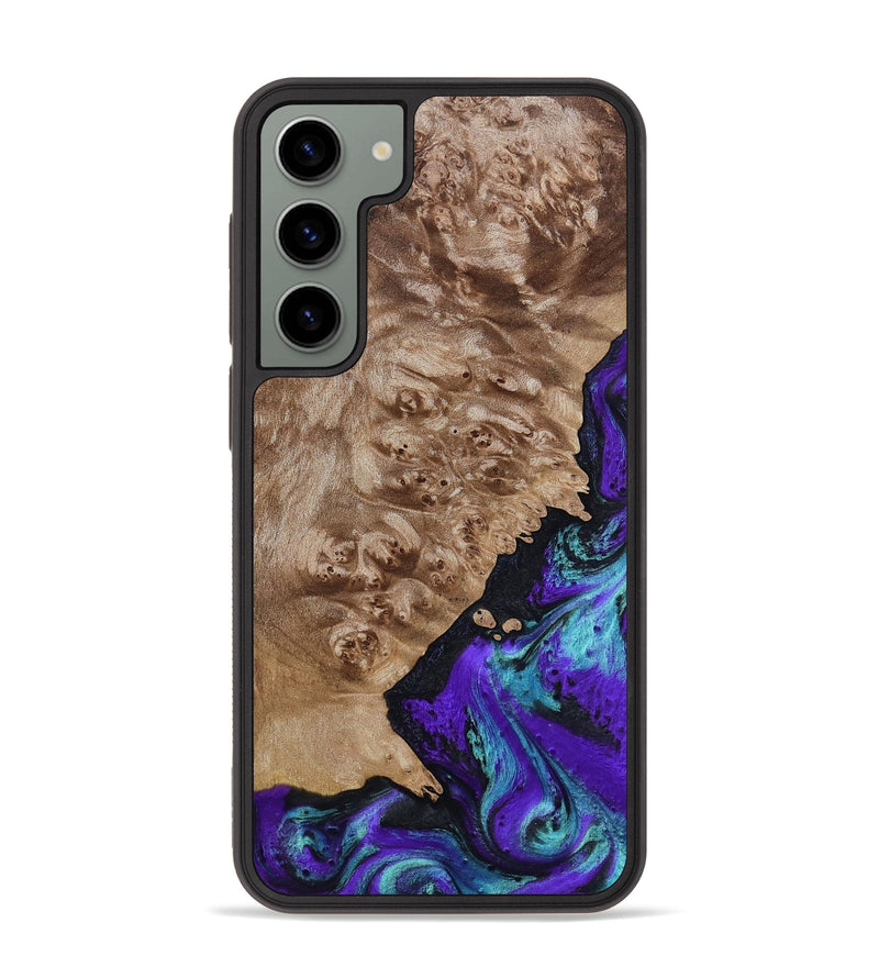Galaxy S23 Plus Wood Phone Case - Kennedy (Purple, 798317)