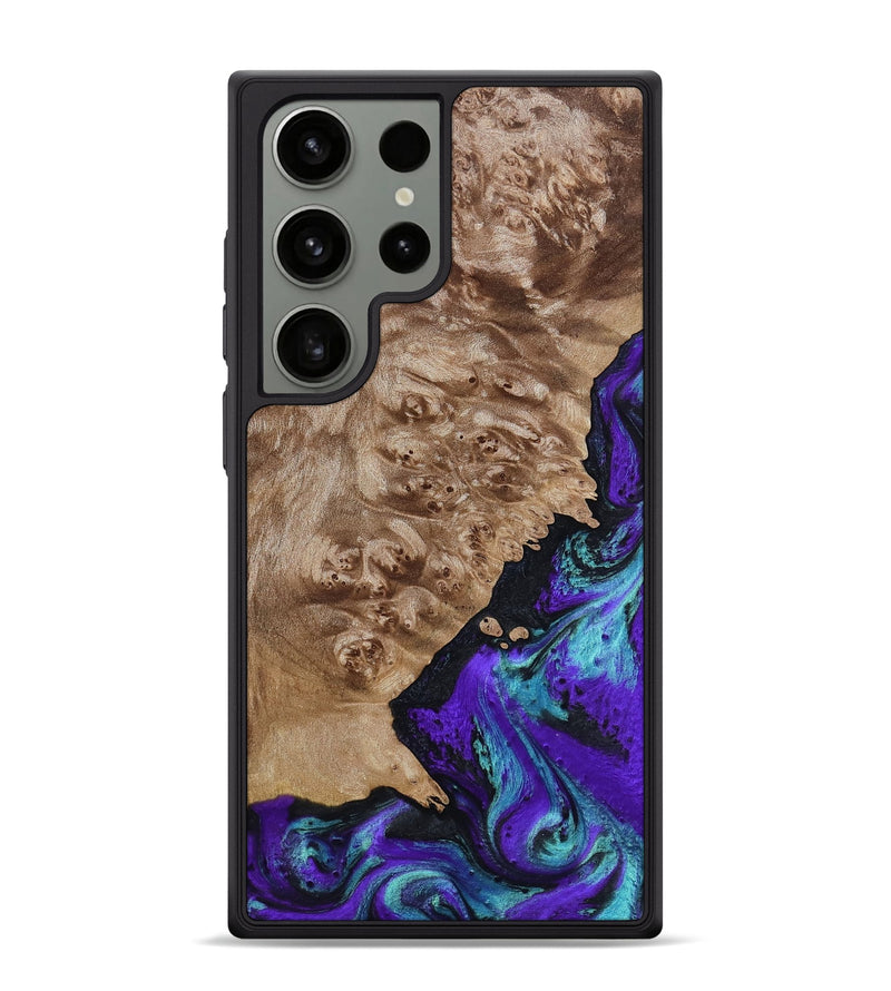 Galaxy S24 Ultra Wood Phone Case - Kennedy (Purple, 798317)