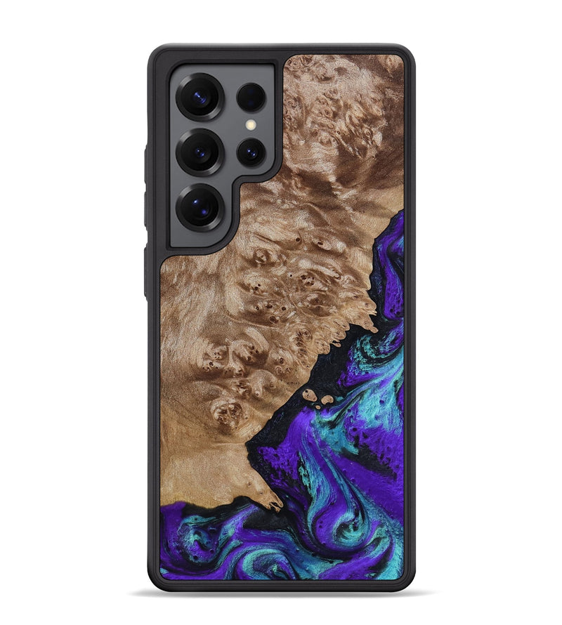 Galaxy S25 Ultra Wood Phone Case - Kennedy (Purple, 798317)