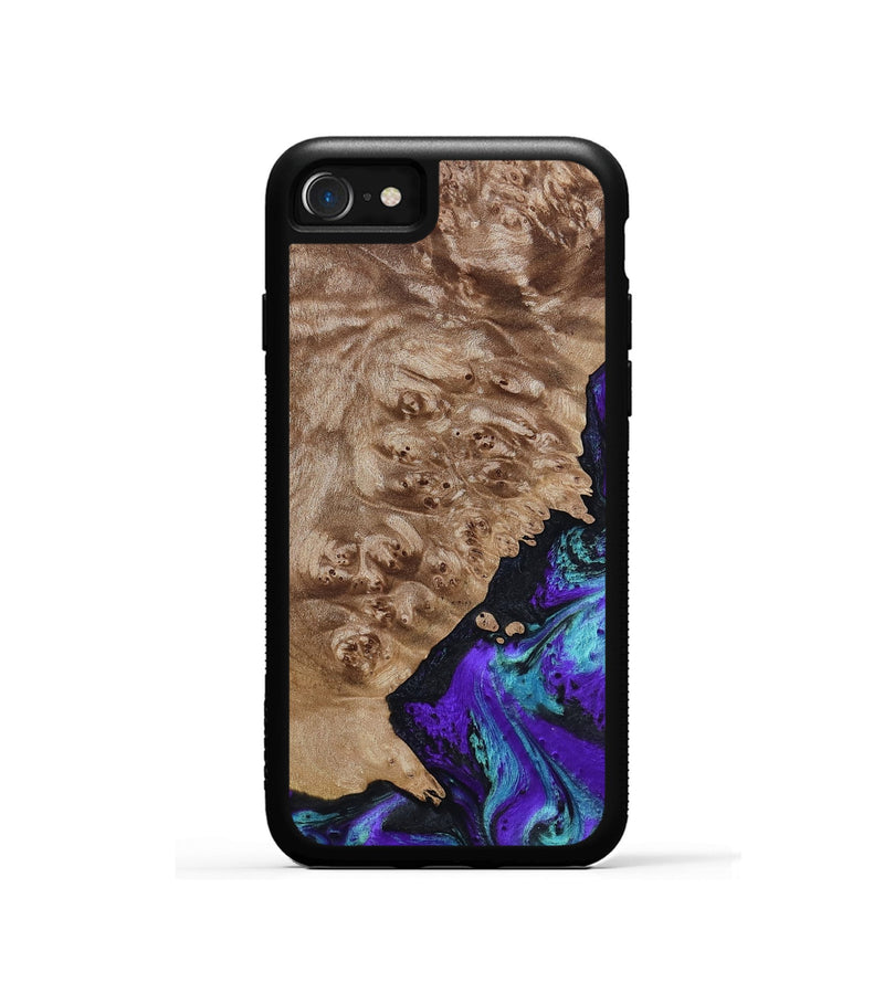 iPhone SE Wood Phone Case - Kennedy (Purple, 798317)