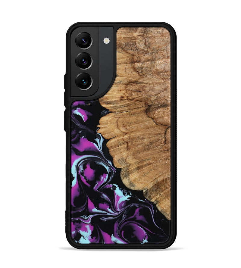 Galaxy S22 Plus Wood Phone Case - Kylee (Purple, 798319)