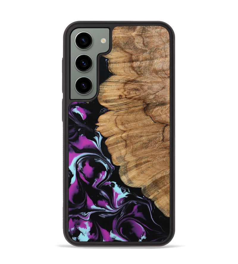 Galaxy S23 Plus Wood Phone Case - Kylee (Purple, 798319)