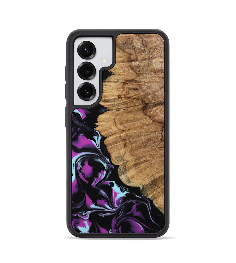 Galaxy S25 Wood Phone Case - Kylee (Purple, 798319)