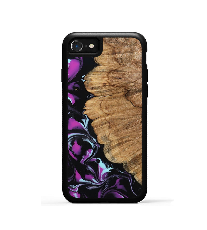 iPhone SE Wood Phone Case - Kylee (Purple, 798319)