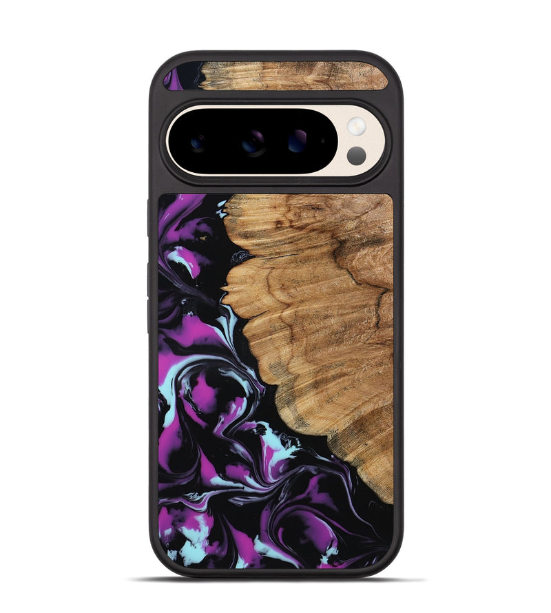 Pixel 10 Wood Phone Case - Kylee (Purple, 798319)