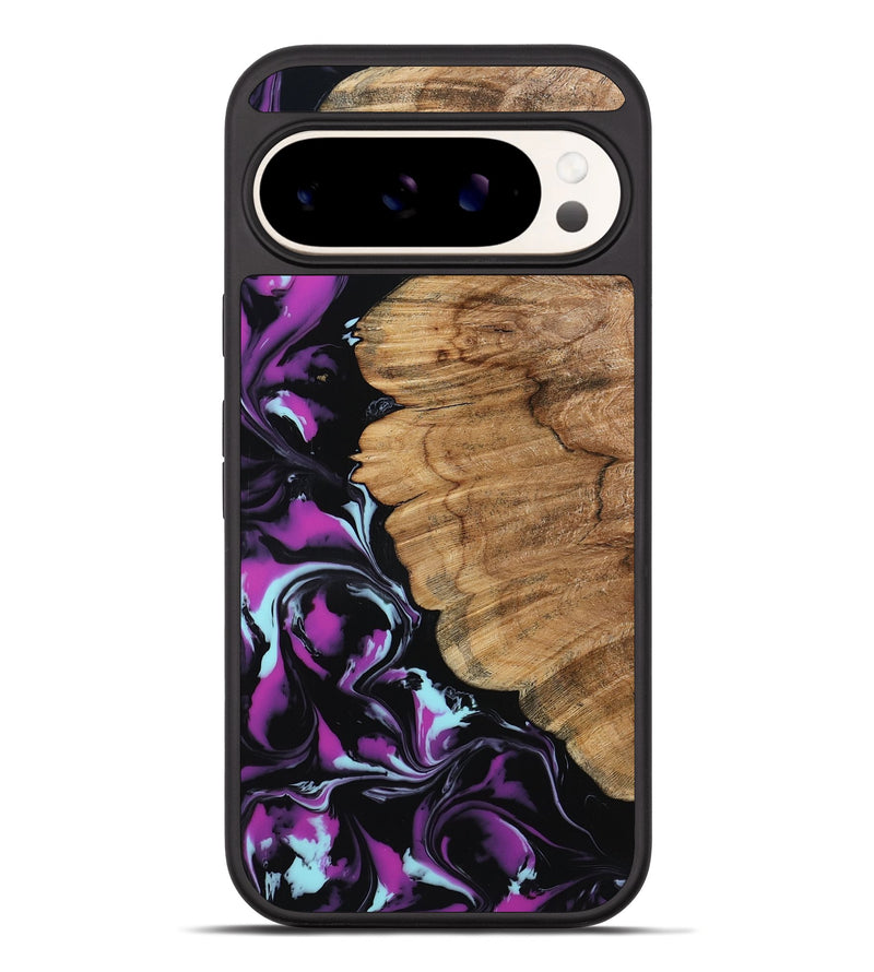 Pixel 10 Pro XL Wood Phone Case - Kylee (Purple, 798319)