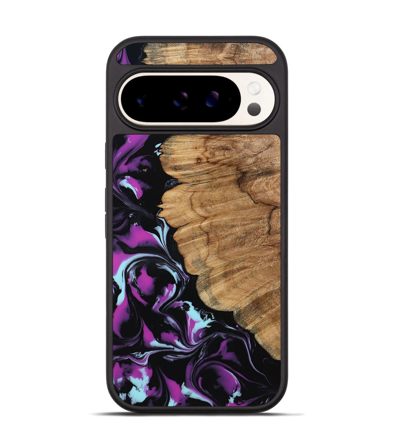 Pixel 9 Pro Wood Phone Case - Kylee (Purple, 798319)