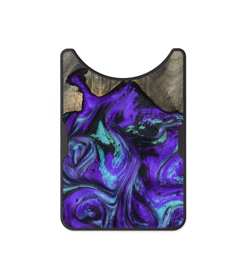 Alloy Wood Wallet - Wesley (Purple, 798320)