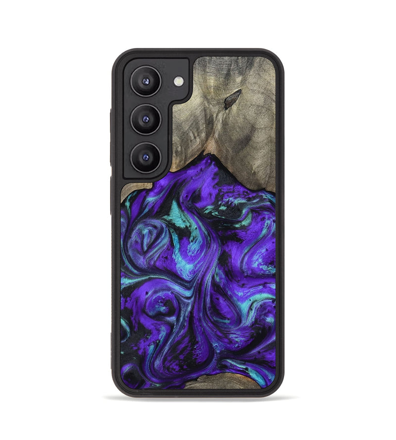 Galaxy S23 Wood Phone Case - Wesley (Purple, 798320)
