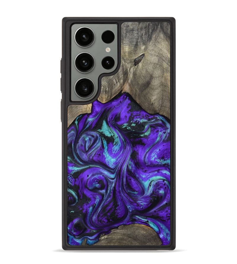 Galaxy S23 Ultra Wood Phone Case - Wesley (Purple, 798320)