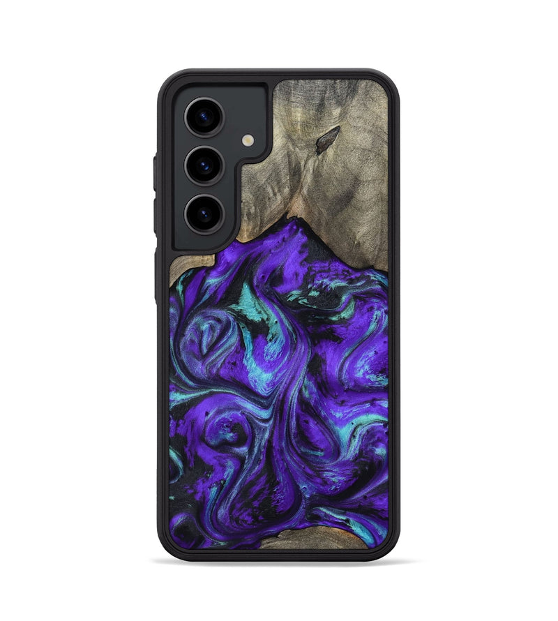 Galaxy S24 Wood Phone Case - Wesley (Purple, 798320)
