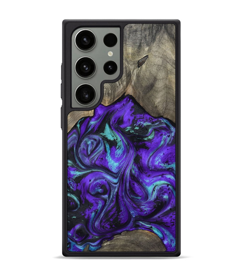Galaxy S24 Ultra Wood Phone Case - Wesley (Purple, 798320)