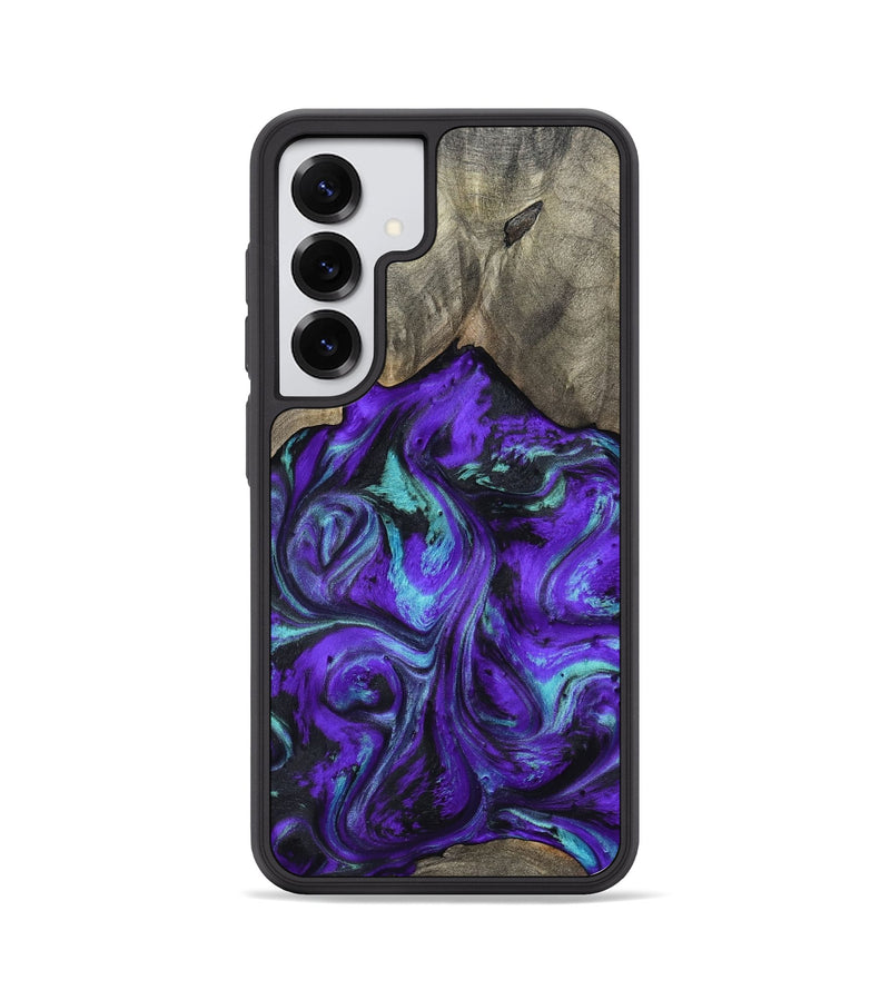 Galaxy S25 Wood Phone Case - Wesley (Purple, 798320)