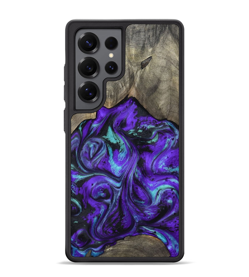 Galaxy S25 Ultra Wood Phone Case - Wesley (Purple, 798320)