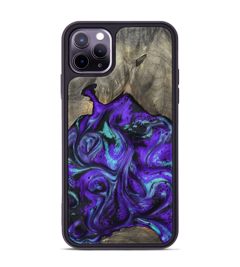 iPhone 11 Pro Max Wood Phone Case - Wesley (Purple, 798320)