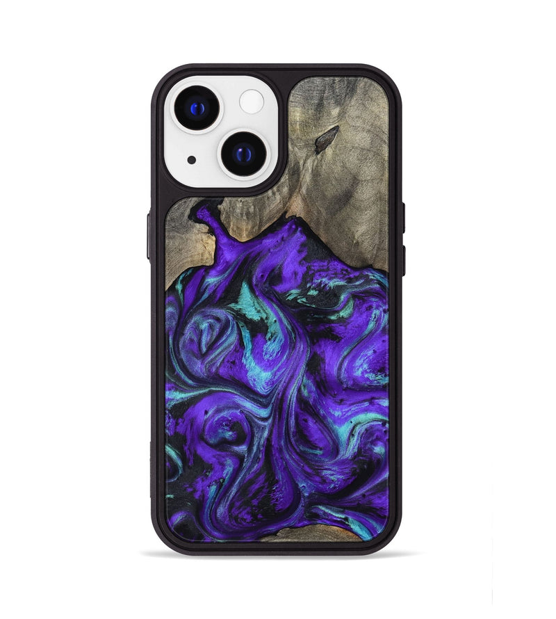 iPhone 13 Wood Phone Case - Wesley (Purple, 798320)