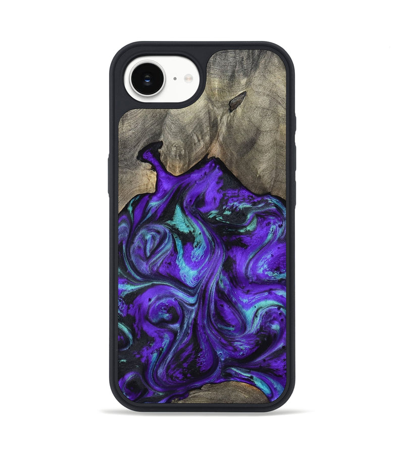 iPhone 16e Wood Phone Case - Wesley (Purple, 798320)