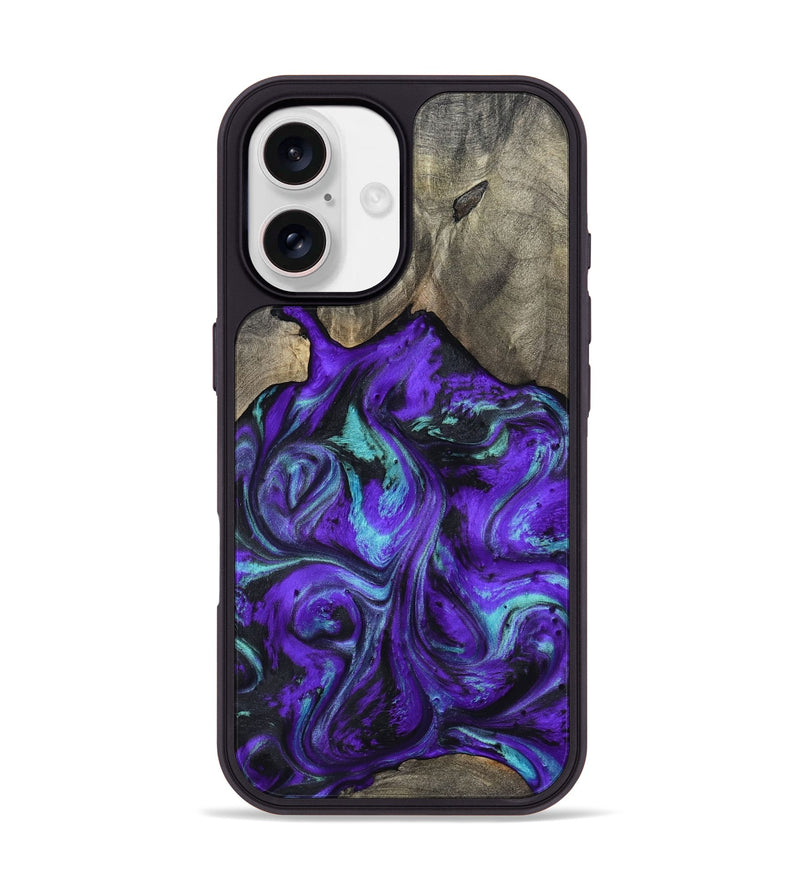 iPhone 17 Wood Phone Case - Wesley (Purple, 798320)
