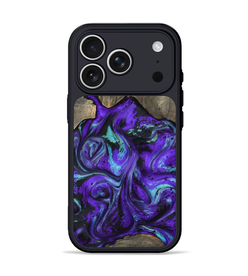 iPhone 17 Pro Wood Phone Case - Wesley (Purple, 798320)