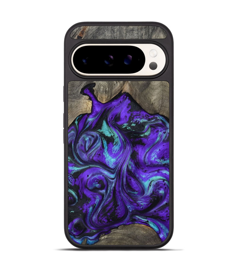 Pixel 9 Wood Phone Case - Wesley (Purple, 798320)