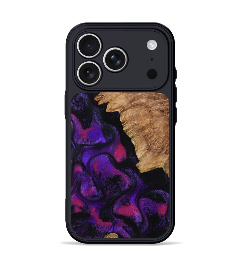 iPhone 17 Pro Wood Phone Case - Rory (Purple, 798321)