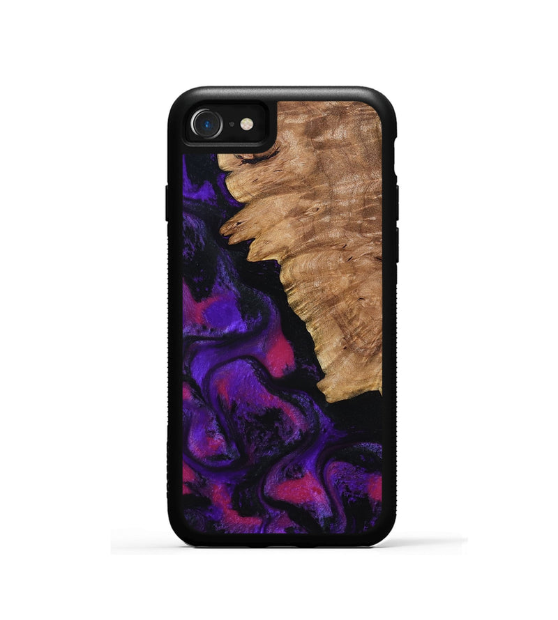 iPhone SE Wood Phone Case - Rory (Purple, 798321)