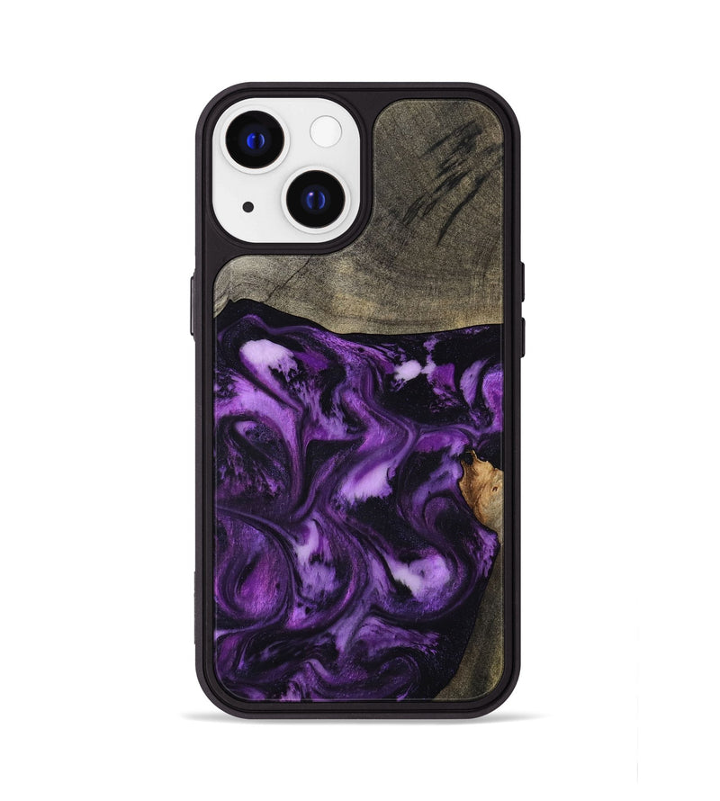 iPhone 13 Wood Phone Case - Heaven (Purple, 798322)