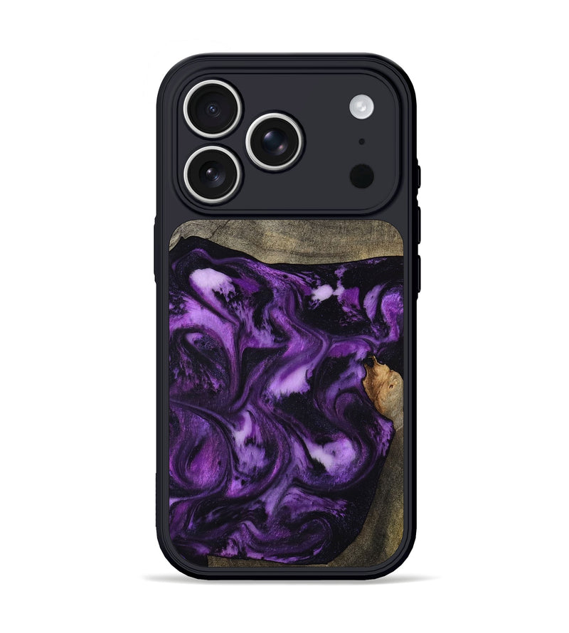 iPhone 17 Pro Wood Phone Case - Heaven (Purple, 798322)