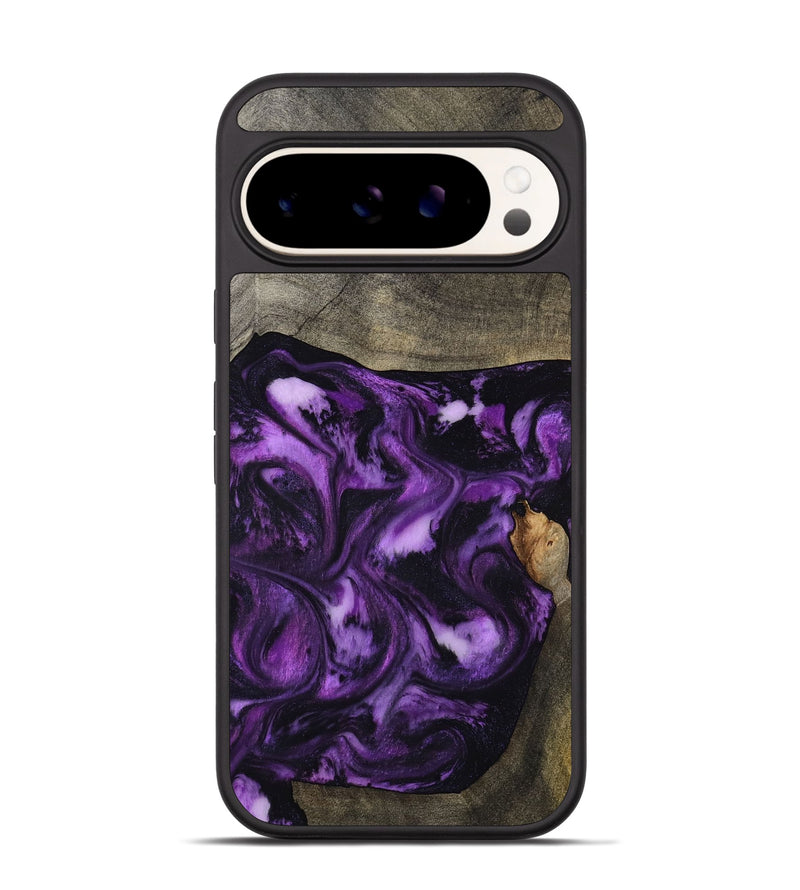 Pixel 9 Pro Wood Phone Case - Heaven (Purple, 798322)