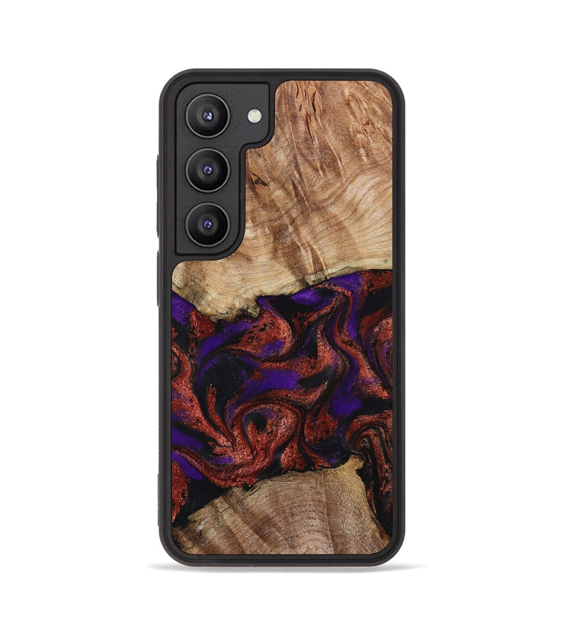 Galaxy S23 Wood Phone Case - Karie (Purple, 798323)