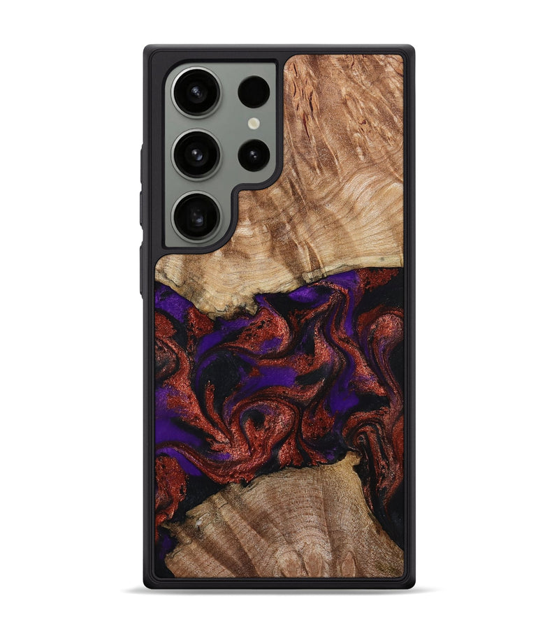 Galaxy S24 Ultra Wood Phone Case - Karie (Purple, 798323)