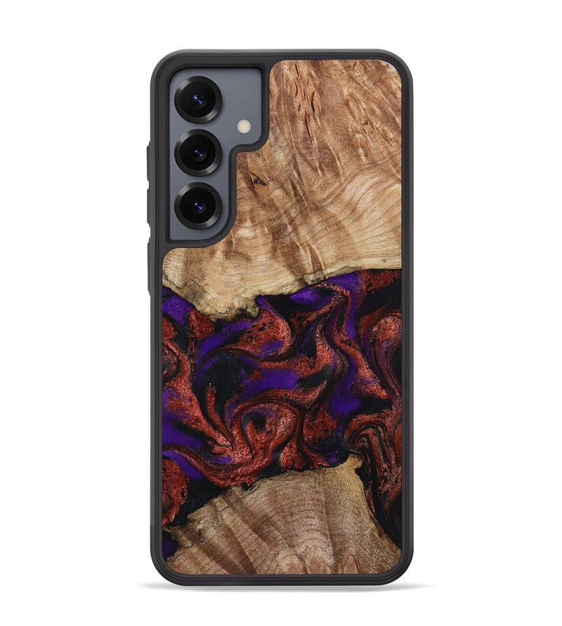 Galaxy S25 Plus Wood Phone Case - Karie (Purple, 798323)