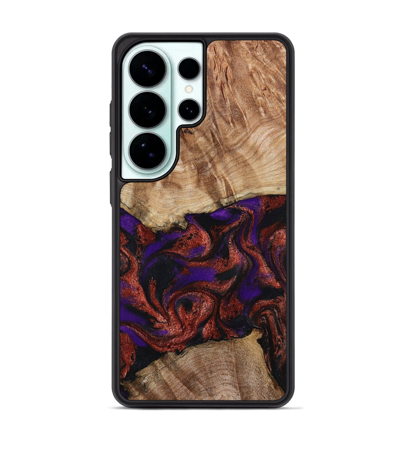 Galaxy S26 Ultra Wood Phone Case - Karie (Purple, 798323)