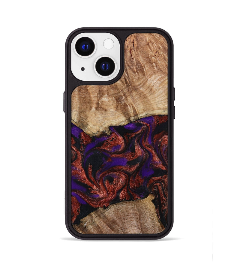 iPhone 13 Wood Phone Case - Karie (Purple, 798323)