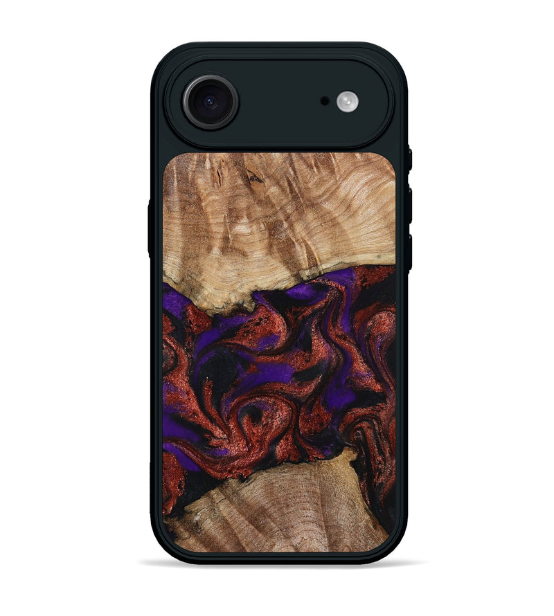 iPhone 17 Air Wood Phone Case - Karie (Purple, 798323)