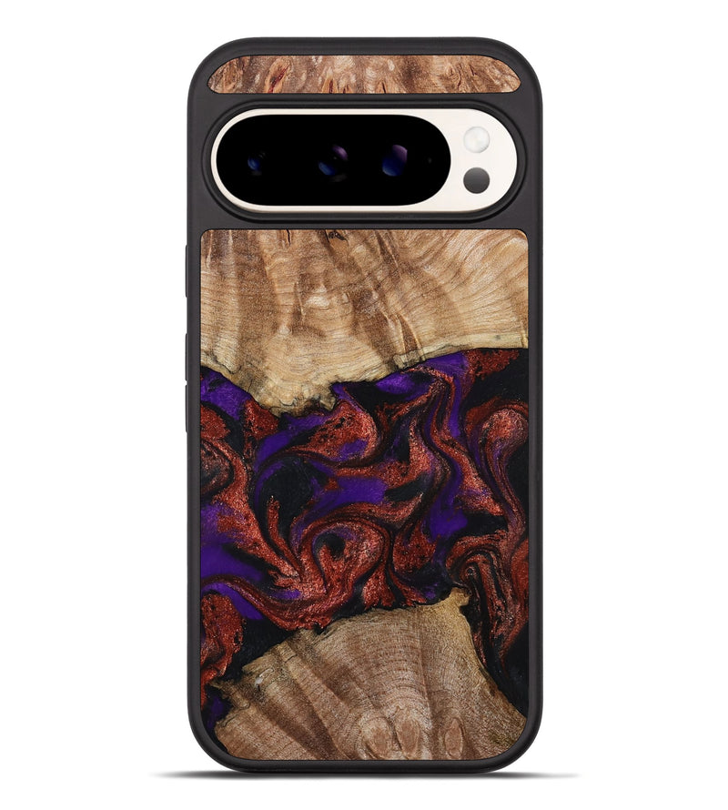 Pixel 10 Pro XL Wood Phone Case - Karie (Purple, 798323)