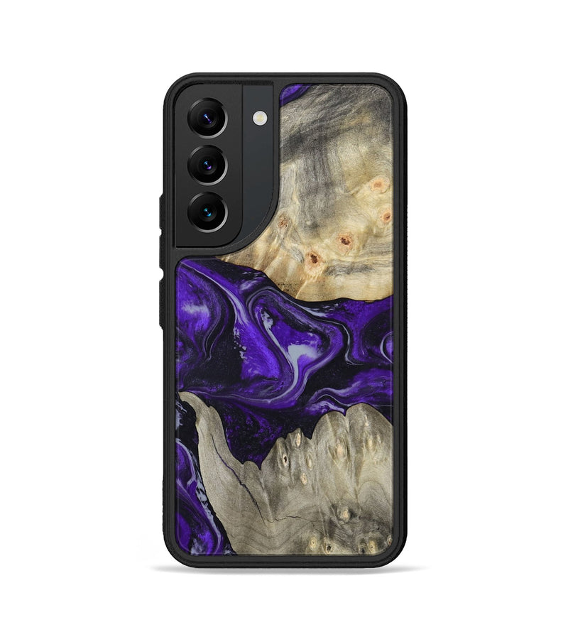 Galaxy S22 Wood Phone Case - Jeanna (Purple, 798324)