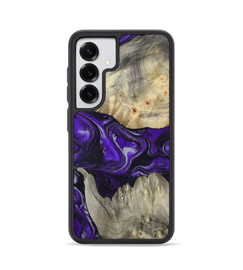 Galaxy S25 Wood Phone Case - Jeanna (Purple, 798324)