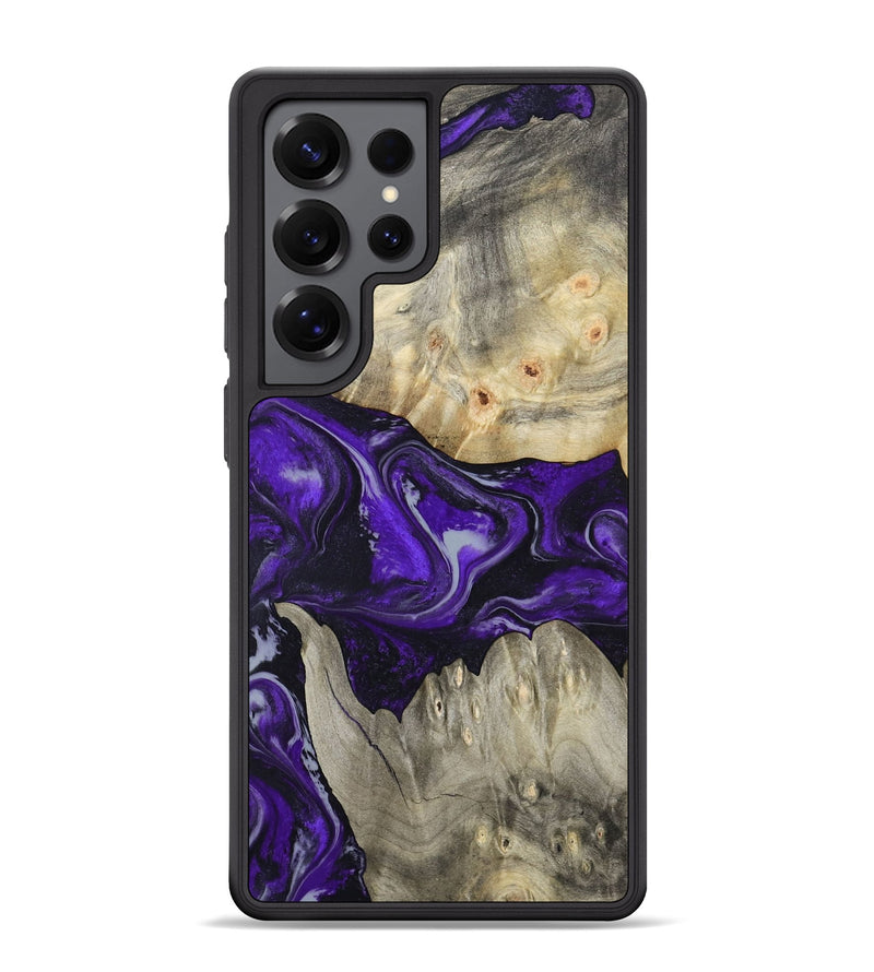 Galaxy S25 Ultra Wood Phone Case - Jeanna (Purple, 798324)