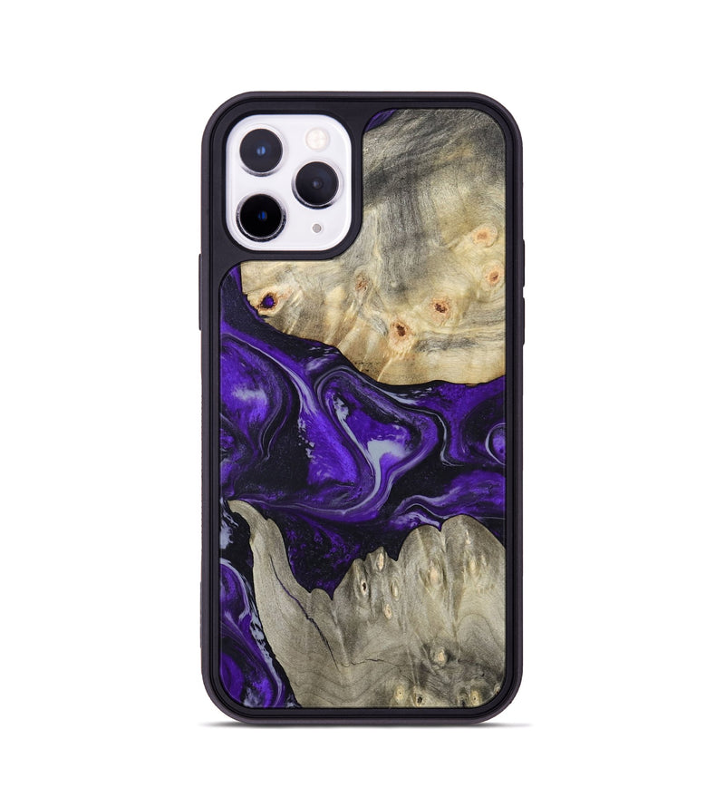 iPhone 11 Pro Wood Phone Case - Jeanna (Purple, 798324)