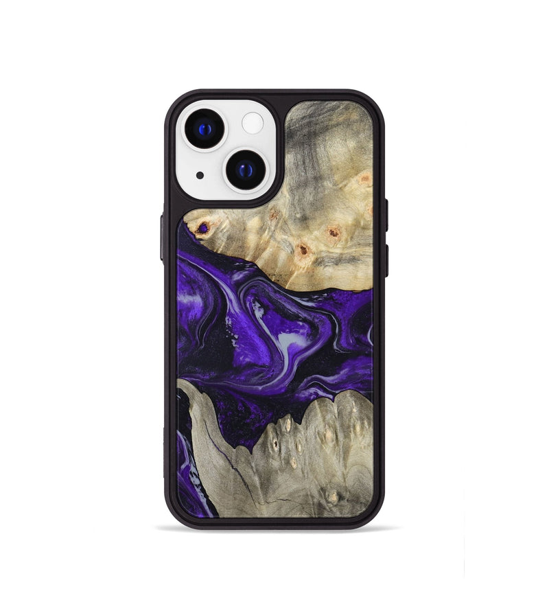 iPhone 13 mini Wood Phone Case - Jeanna (Purple, 798324)